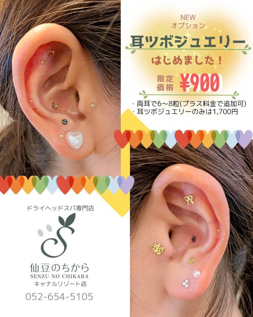ドライヘッドスパ専門店 【仙豆のちから】より新オプションのご案内！